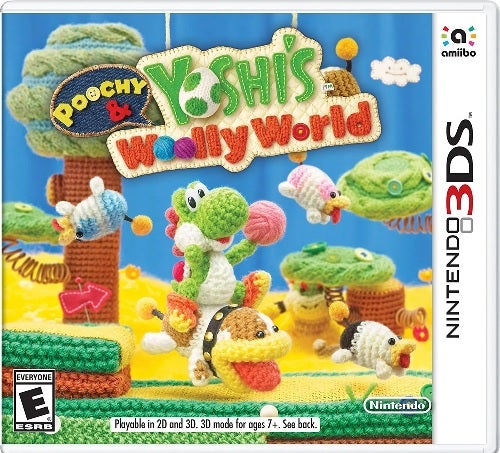 Nintendo Poochy And Yoshis Wooly World Nintendo 3DS Game